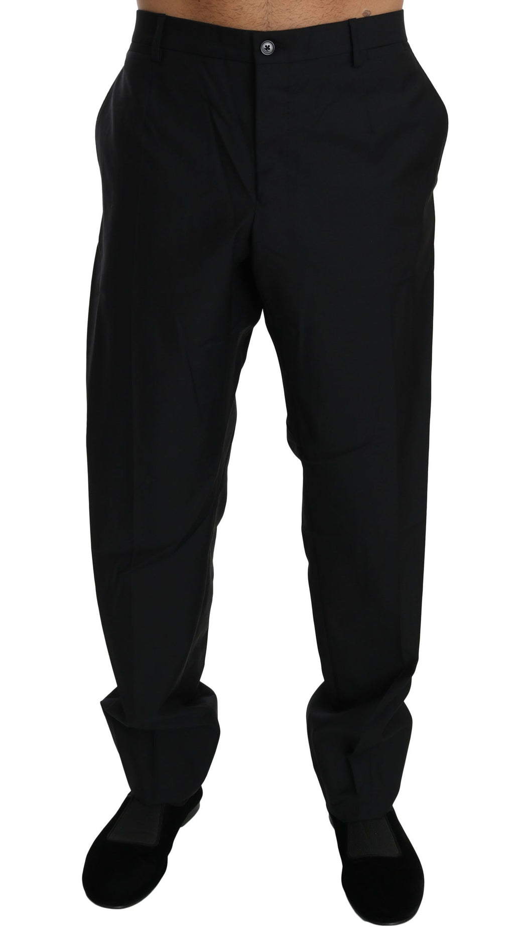 Dolce & Gabbana Black Dress Pants for Men side view