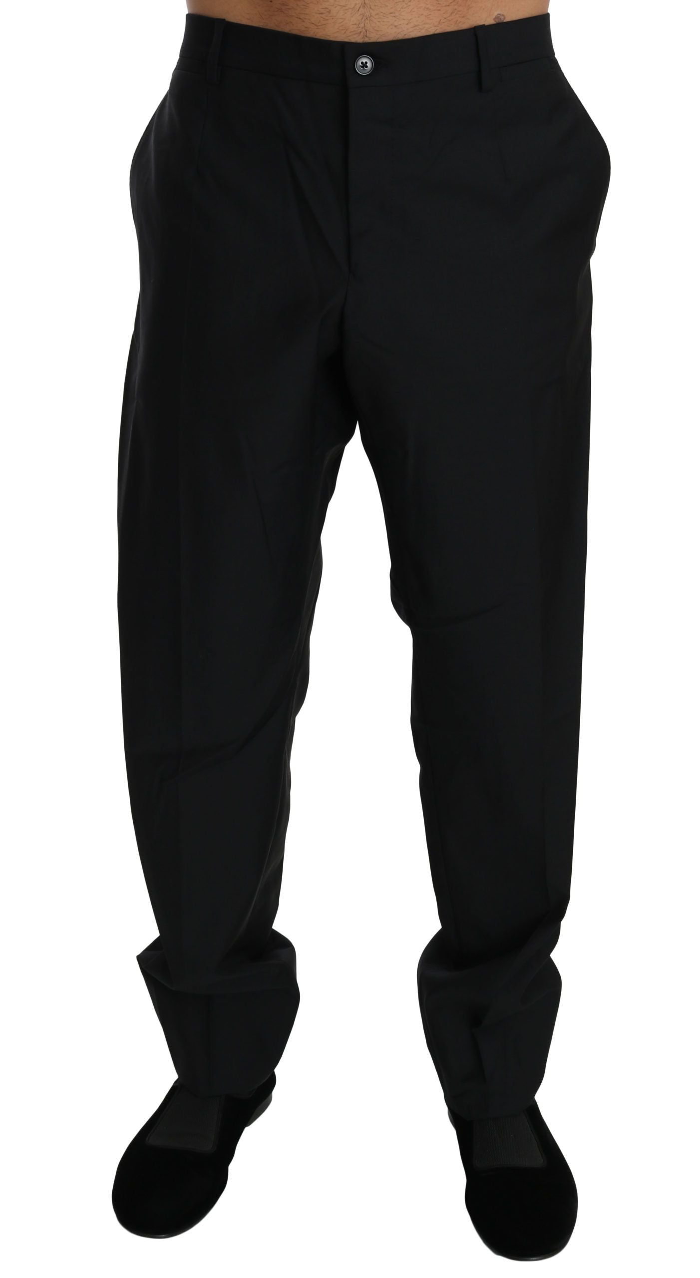 Dolce & Gabbana Black Dress Pants for Men side view