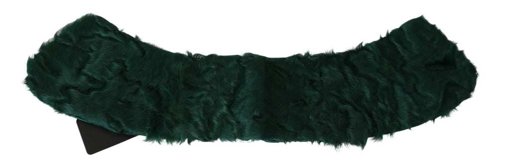 Dolce & Gabbana Green Scarf for Women side view
