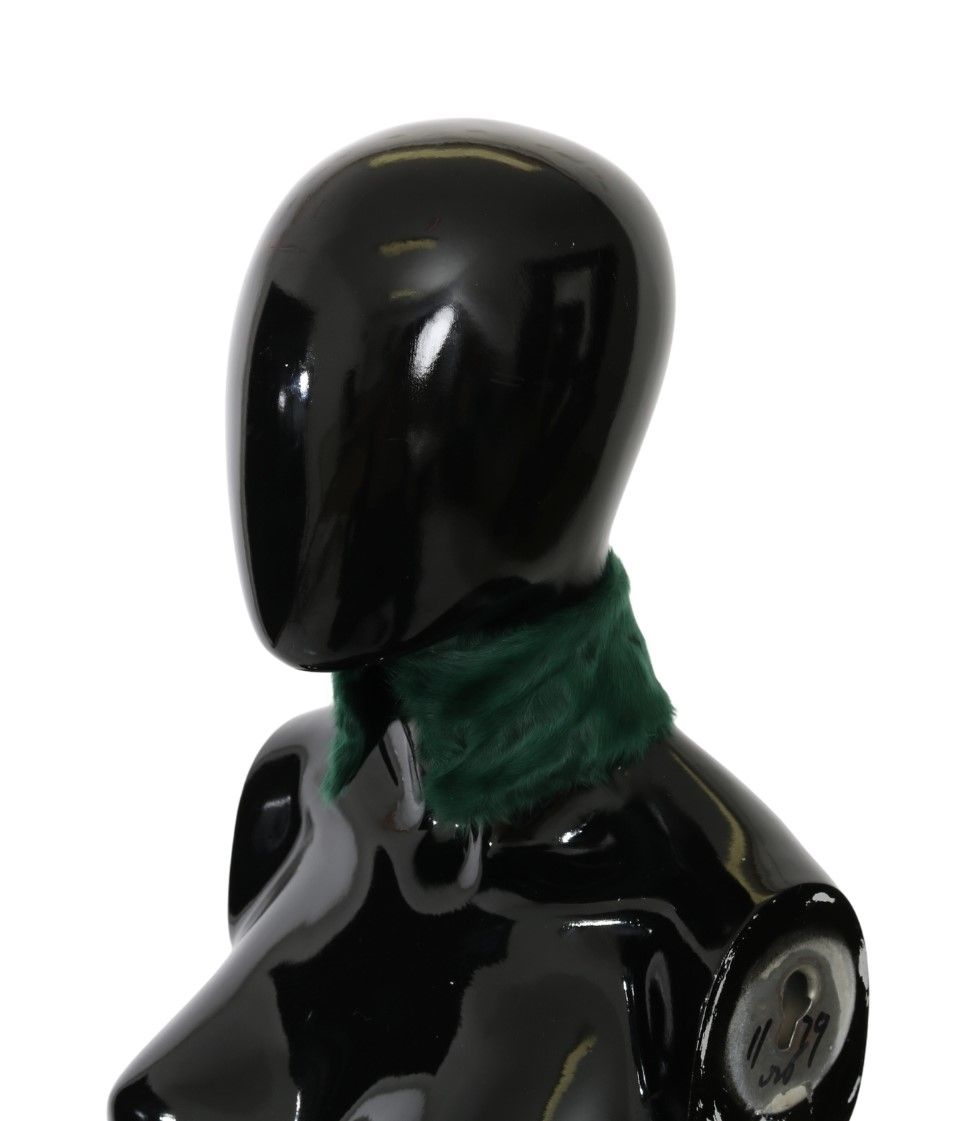 Dolce & Gabbana Green Scarf for Women side view
