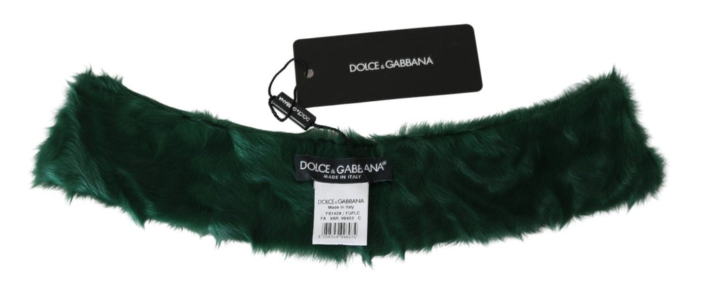Dolce & Gabbana Green Scarf for Women additional view