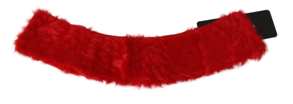 Dolce & Gabbana Red Scarf for Women side view