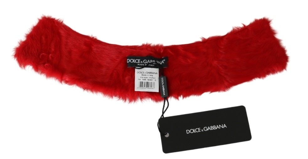 Dolce & Gabbana Red Scarf for Women additional view