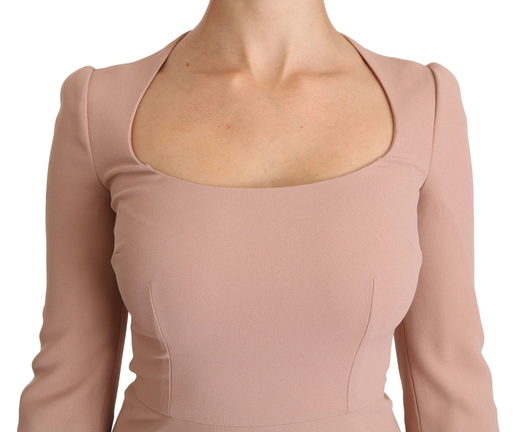 Dolce & Gabbana Pink Midi Dress for Women additional view