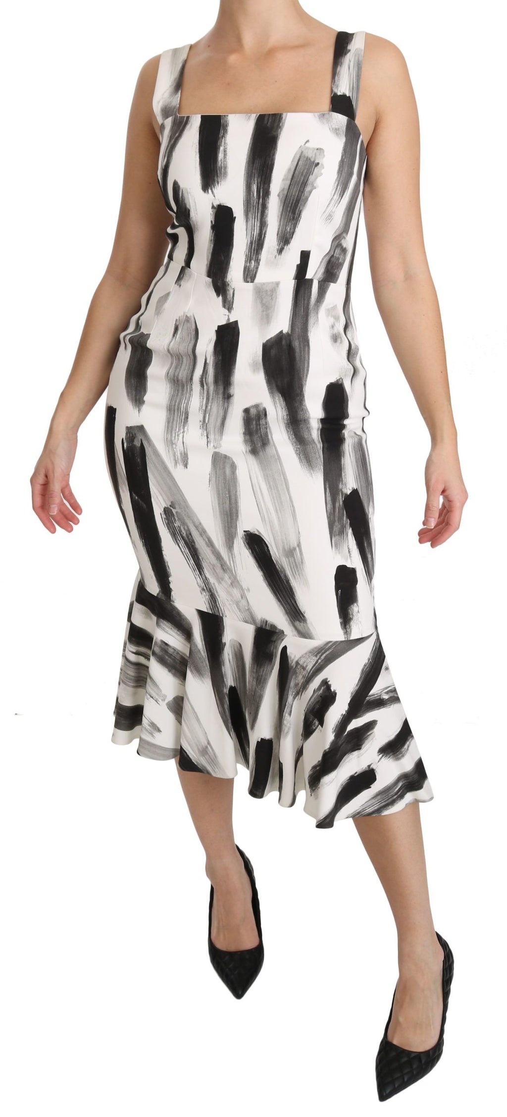Dolce & Gabbana White Midi Dress for Women additional view