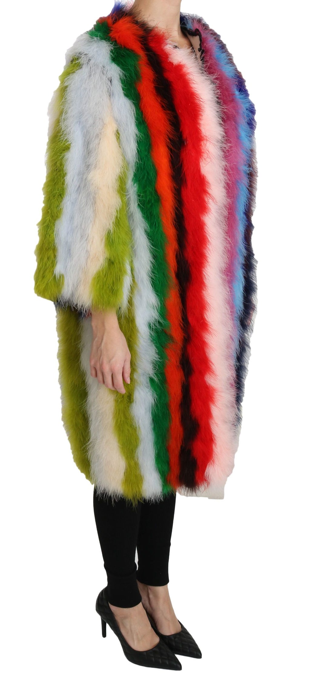 Dolce & Gabbana Multicolor Coat for Women alternate view