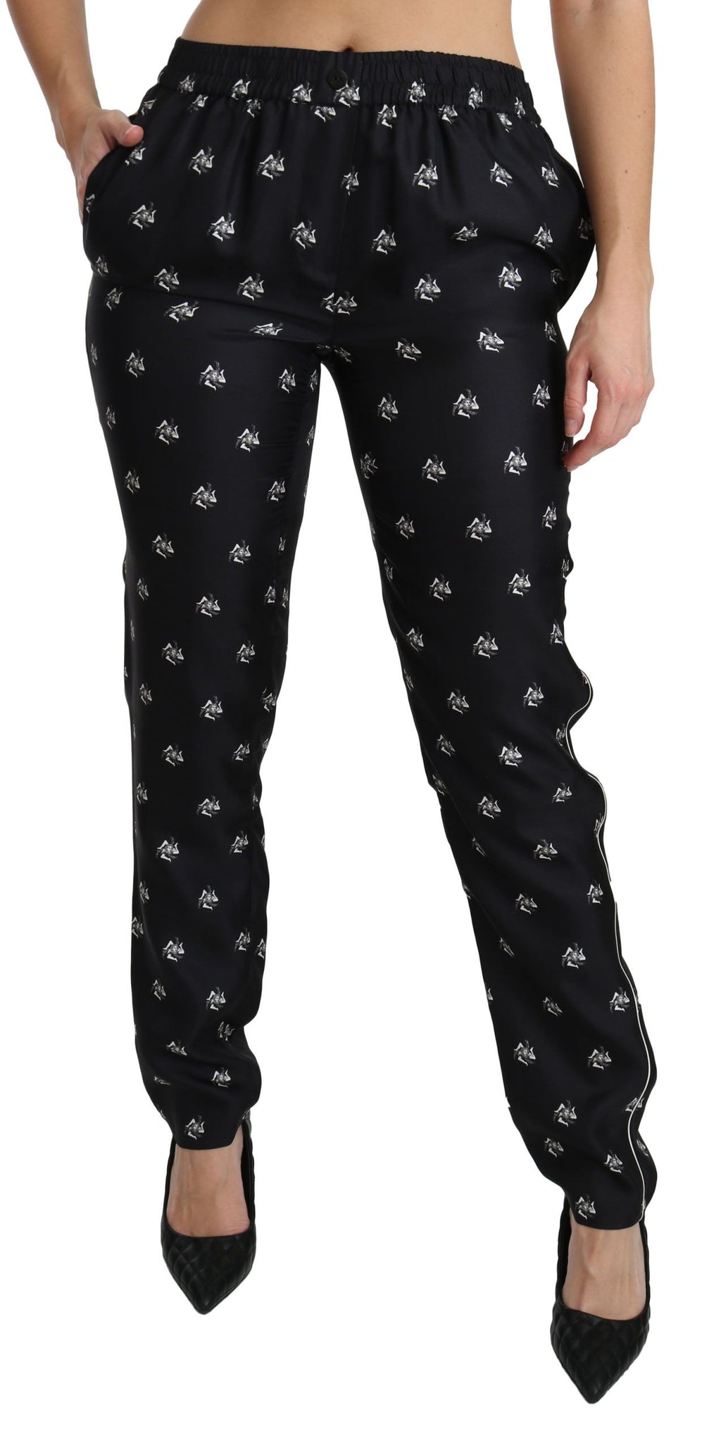 Dolce & Gabbana Black Casual Pants for Women additional view