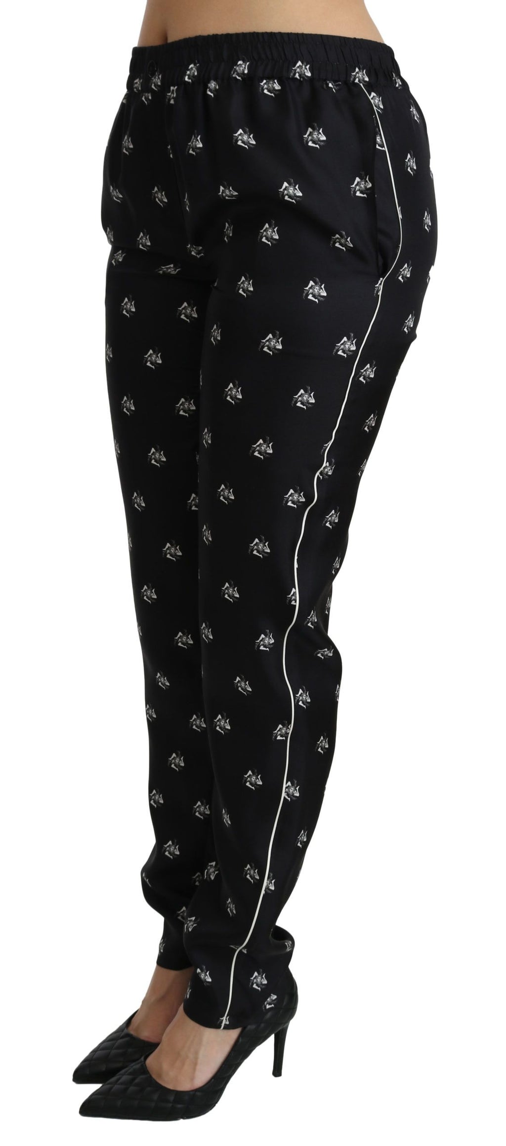 Dolce & Gabbana Black Casual Pants for Women detail view