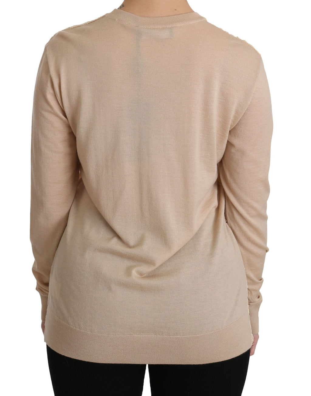 Dolce & Gabbana Beige Long Sleeve T-Shirt for Women additional view