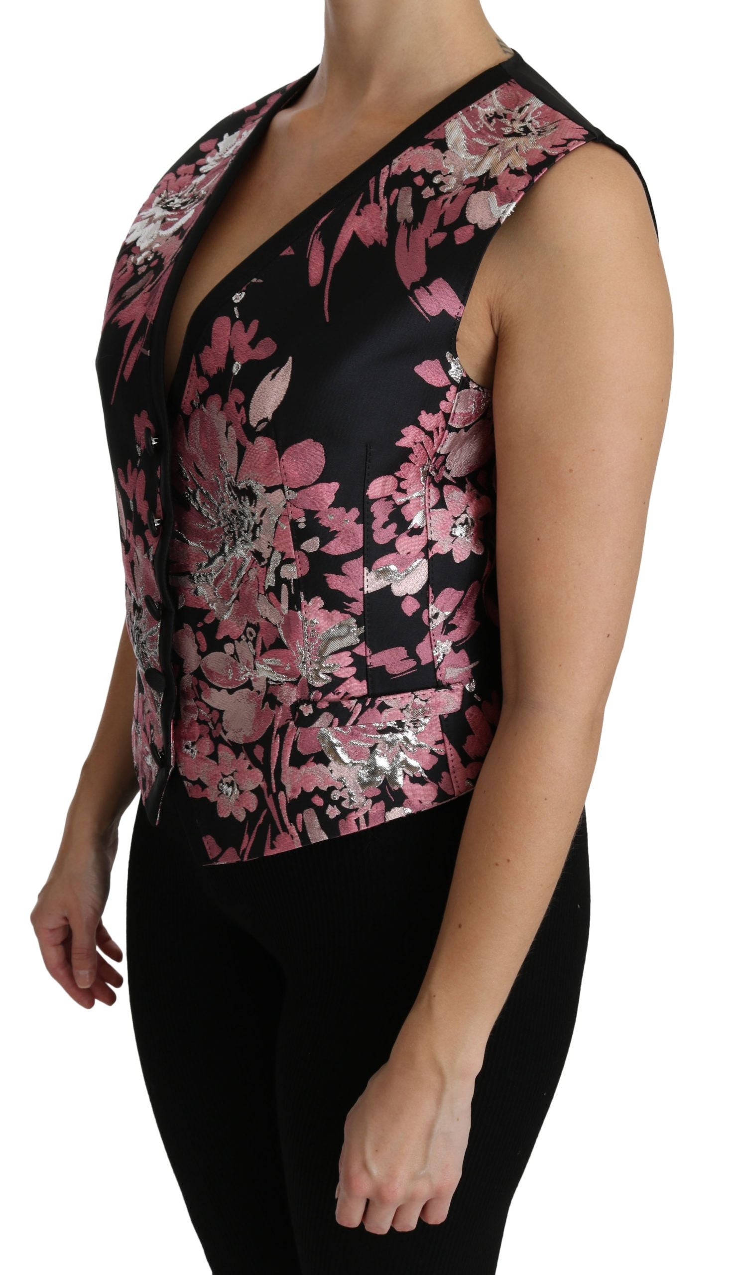Dolce & Gabbana Black Waistcoats for Women detail view