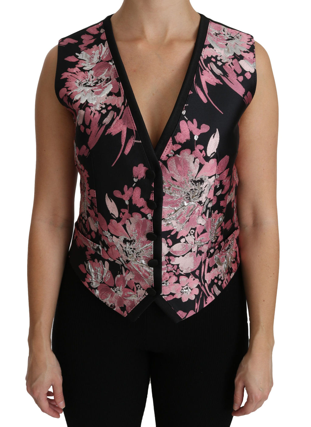 Dolce & Gabbana Black Waistcoats for Women