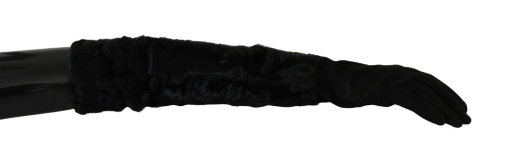 Dolce & Gabbana Black Gloves for Women