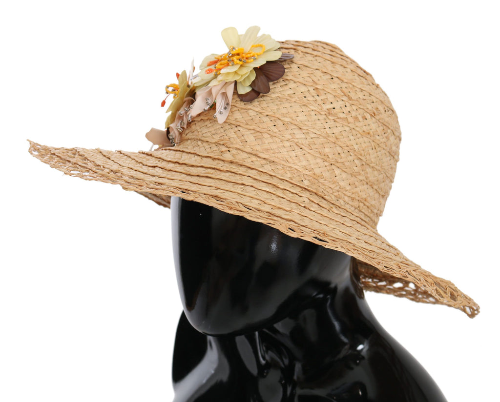 Dolce & Gabbana Beige Bucket Hats for Women side view