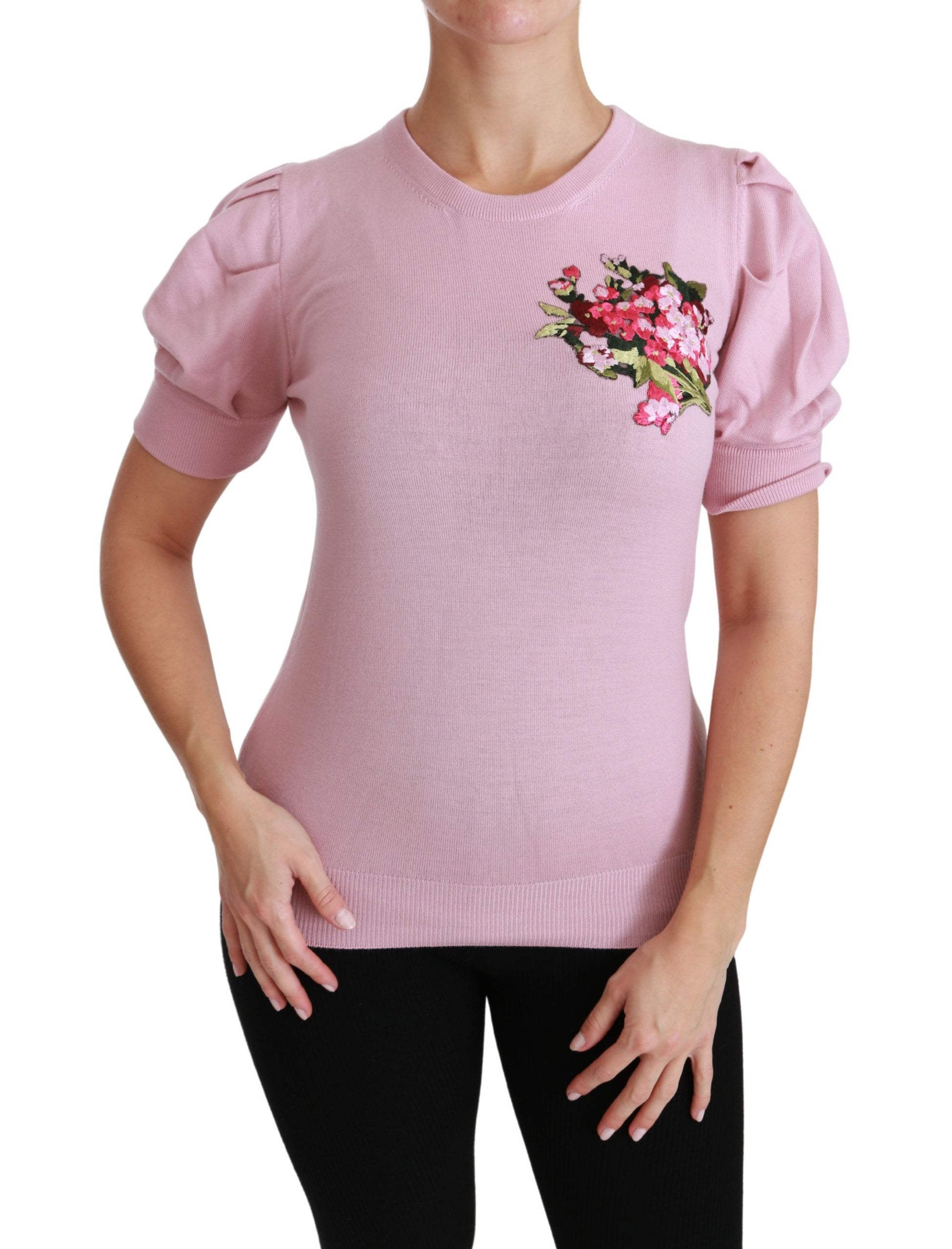 Dolce & Gabbana Pink T-Shirt for Women additional view