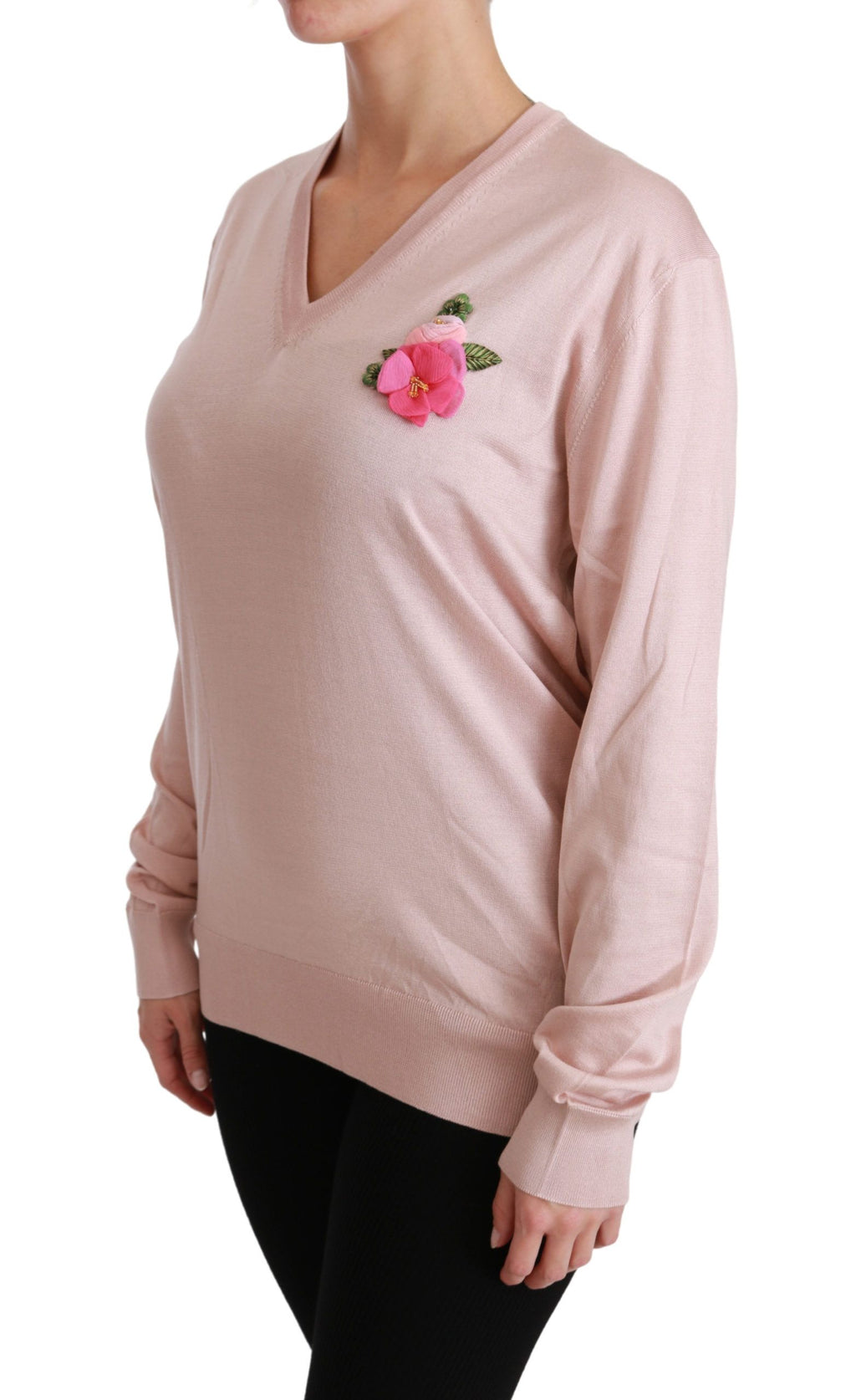 Dolce & Gabbana Pink Sweatshirt for Women detail view