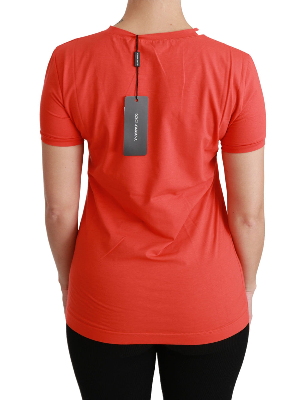 Dolce & Gabbana Red T-Shirt for Women side view