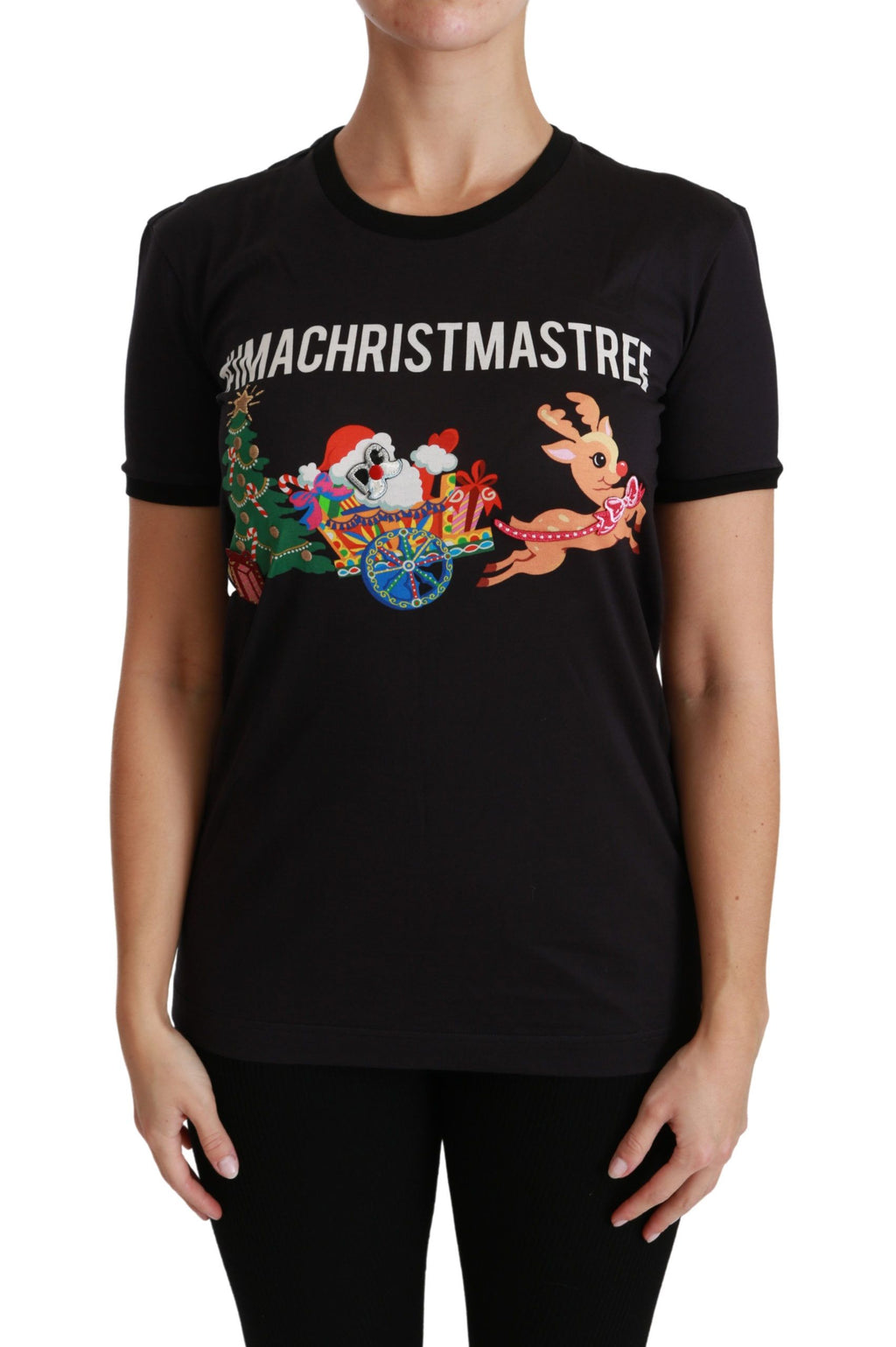 Dolce & Gabbana Black T-Shirt for Women