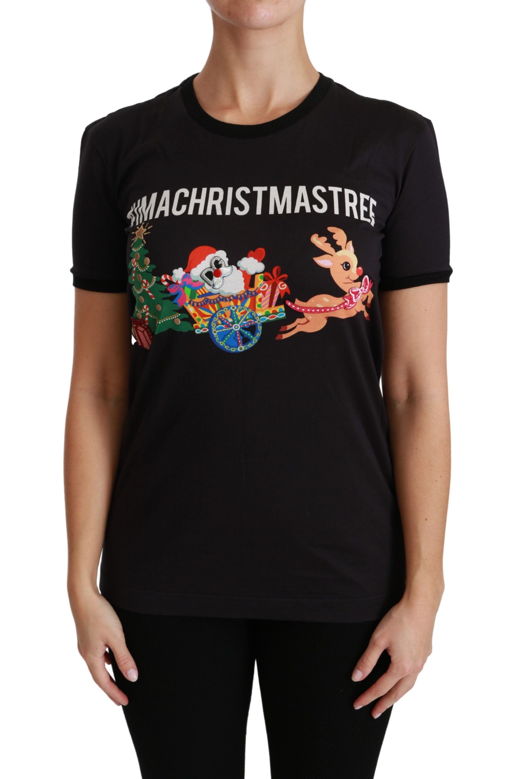 Dolce & Gabbana Black T-Shirt for Women