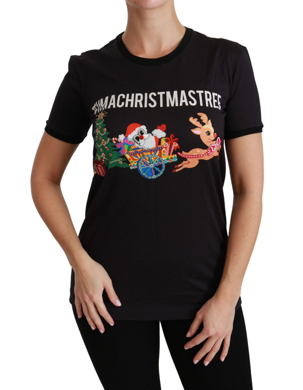Dolce & Gabbana Black T-Shirt for Women additional view