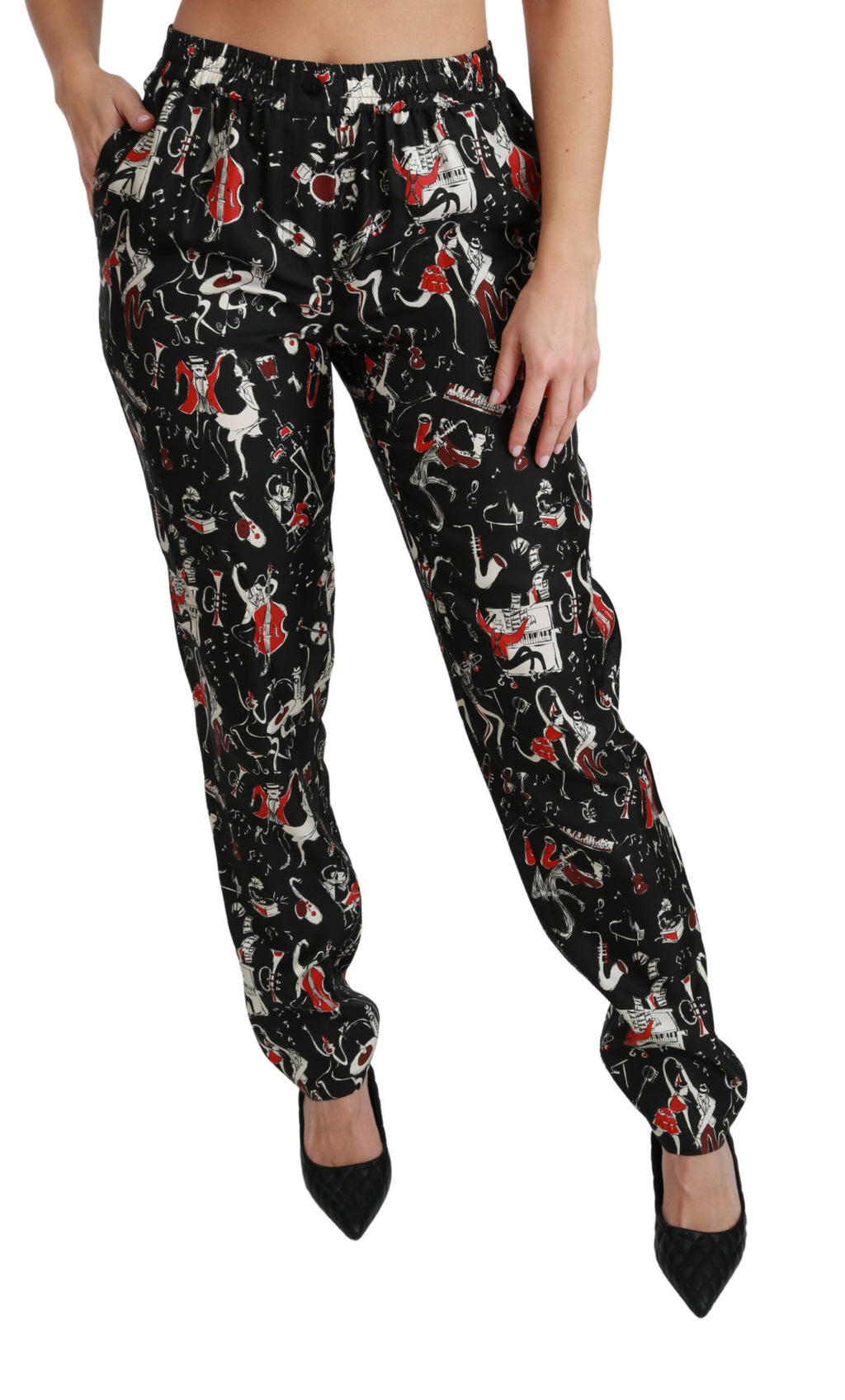 Dolce & Gabbana Black Casual Pants for Women alternate view