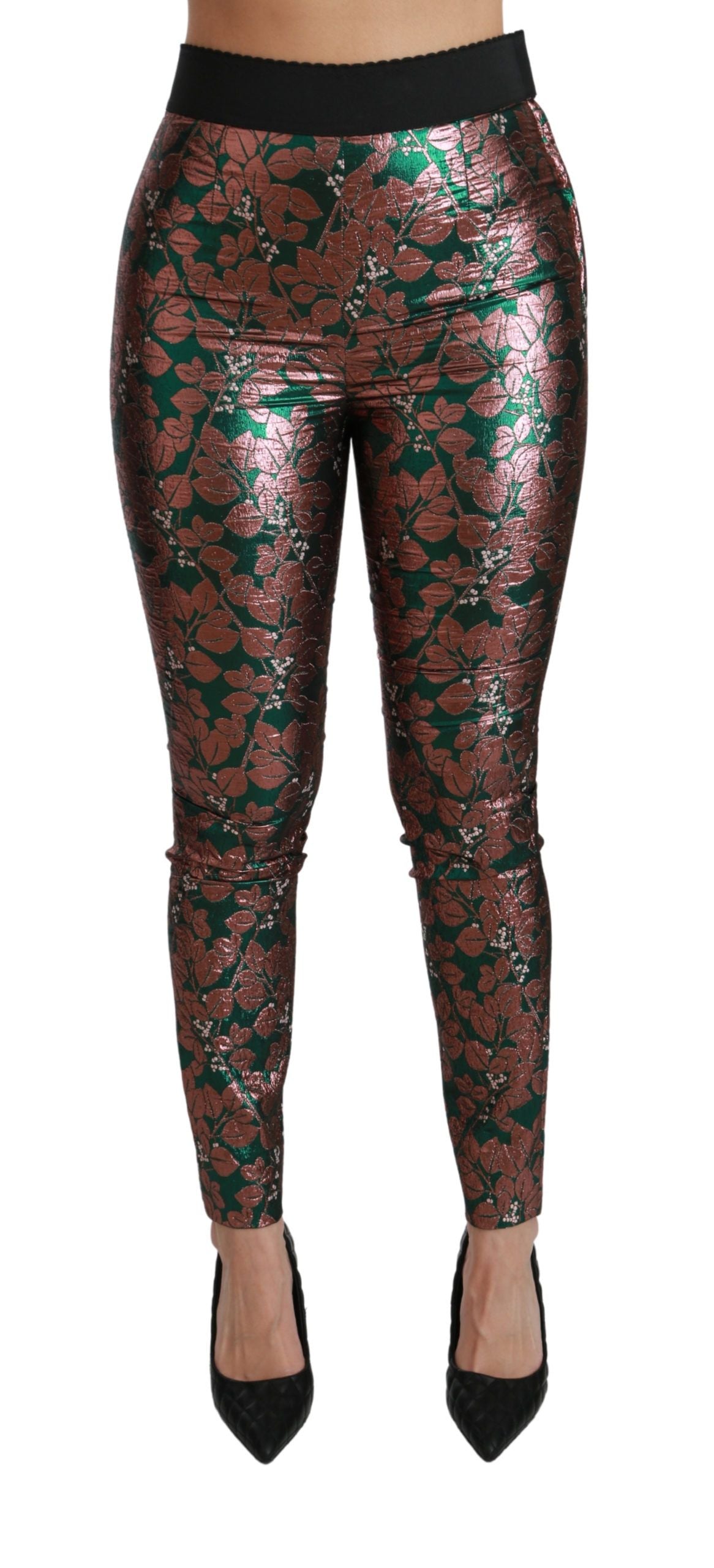 Dolce & Gabbana Green Skinny Pants for Women