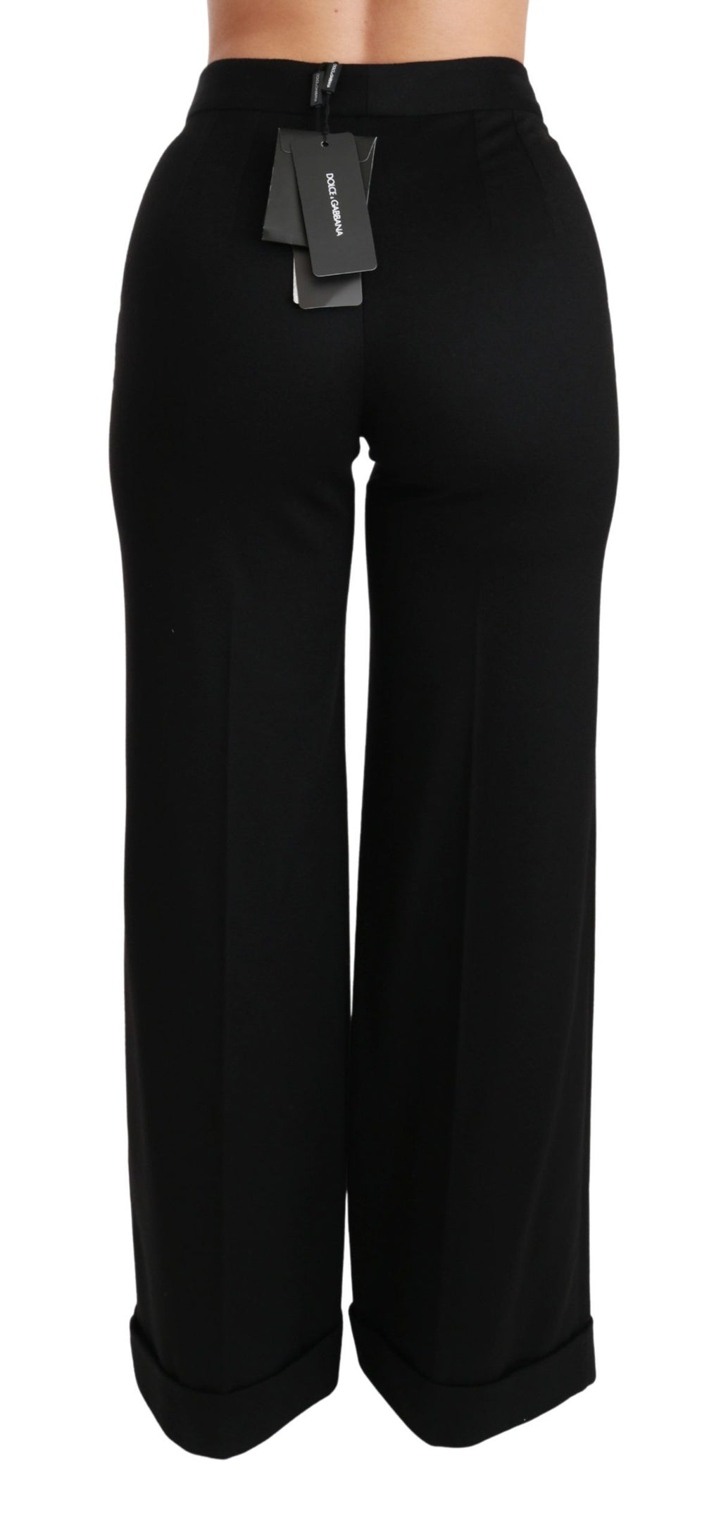 Dolce & Gabbana Black Flared Pants for Women additional view
