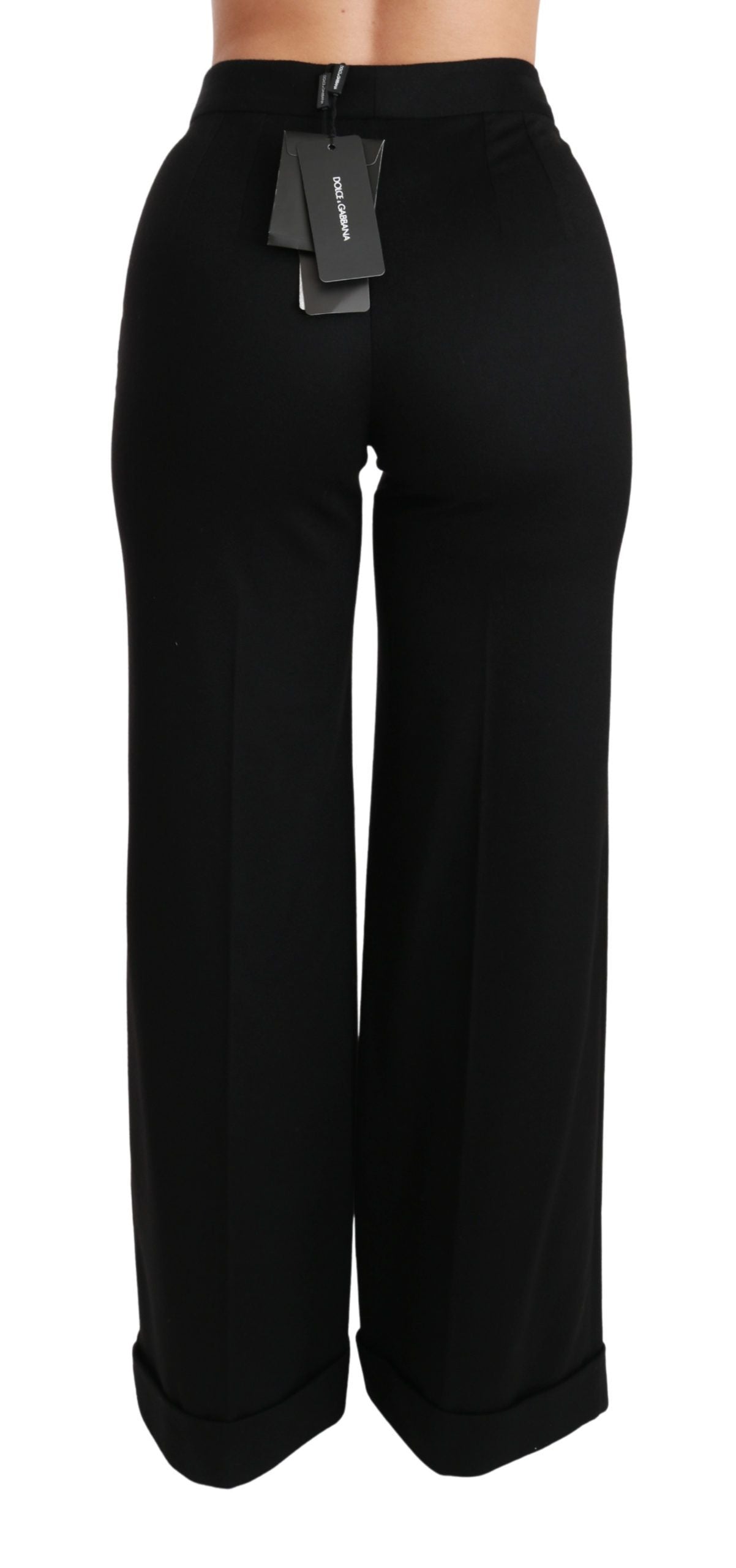 Dolce & Gabbana Black Flared Pants for Women additional view