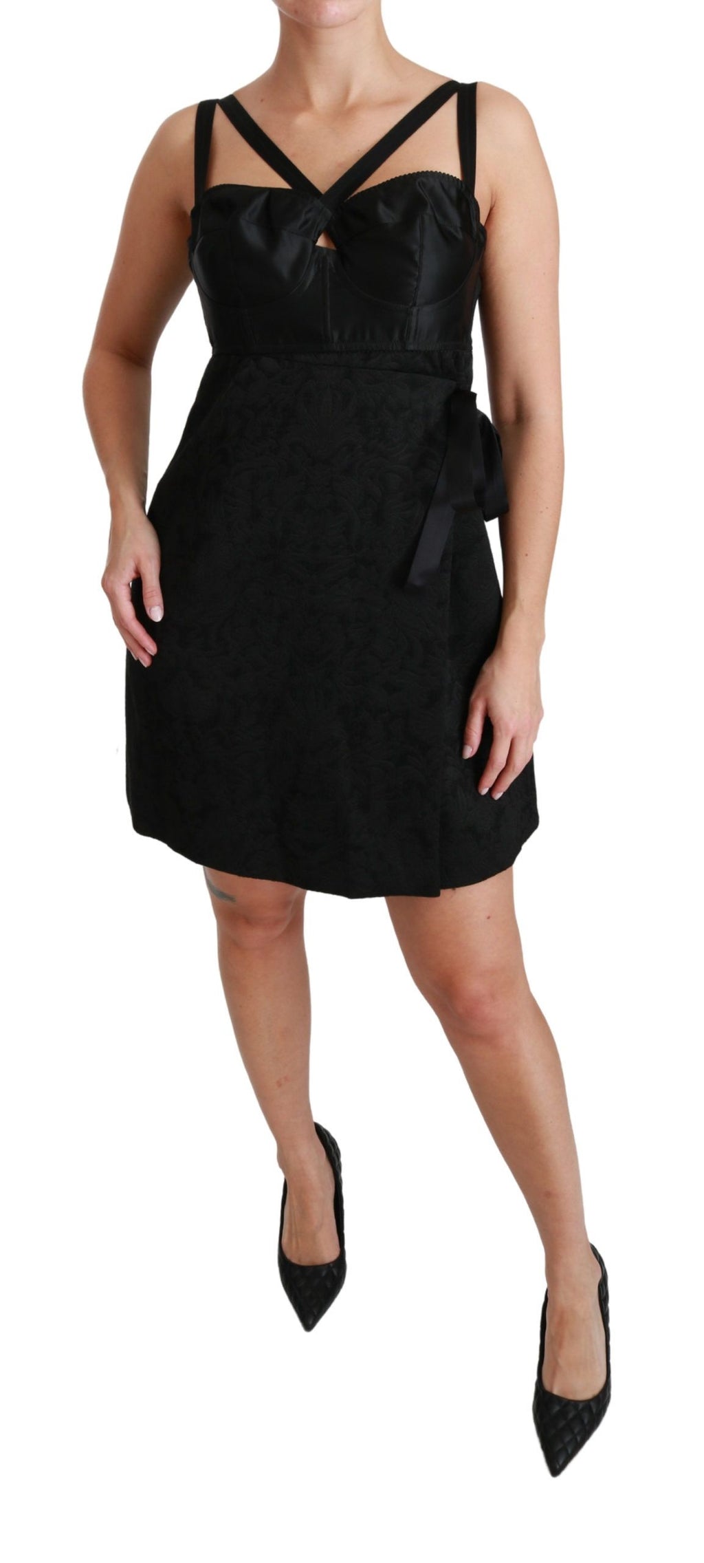 Dolce & Gabbana Black Short for Women additional view