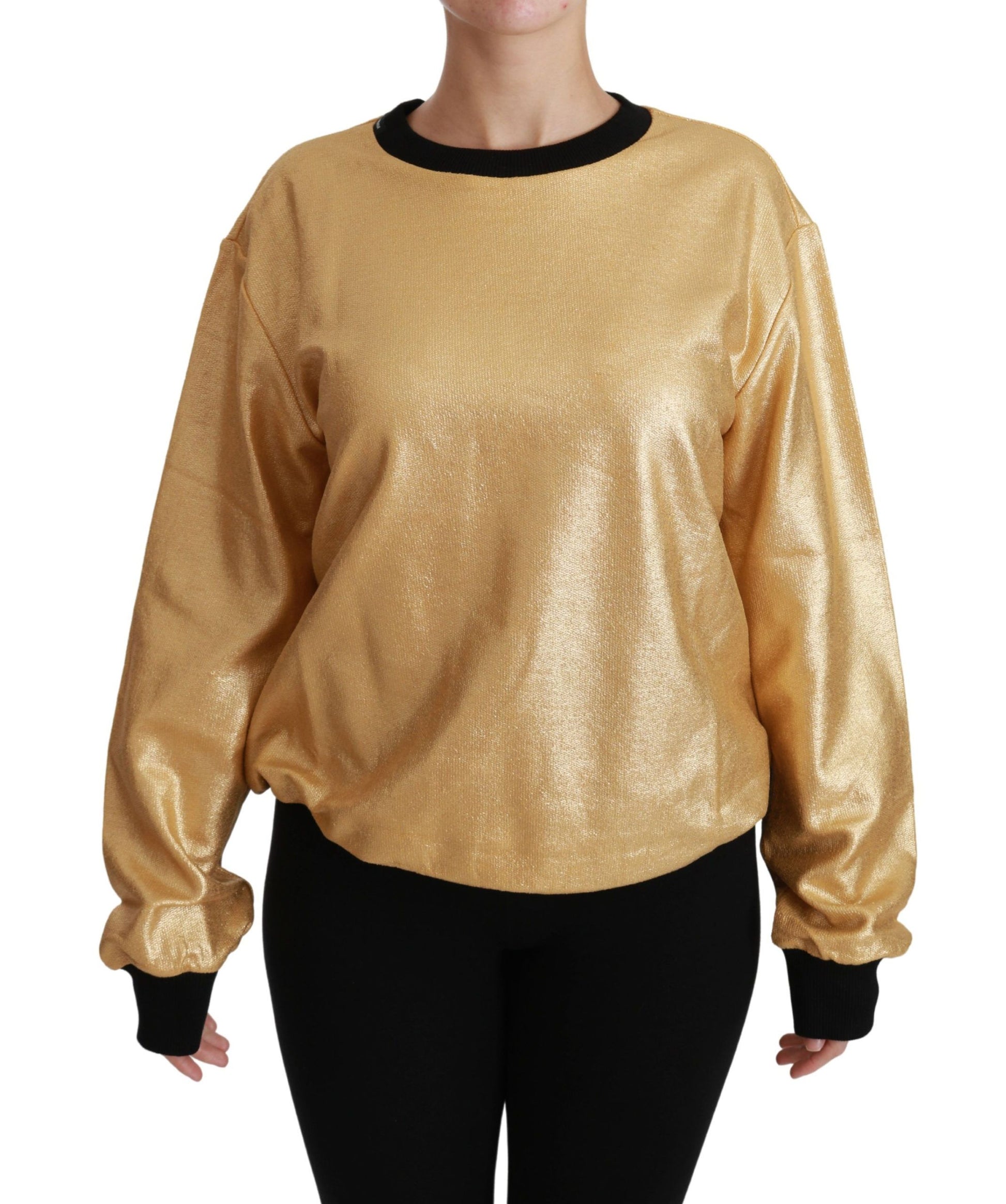 Dolce & Gabbana Gold Sweatshirt for Women