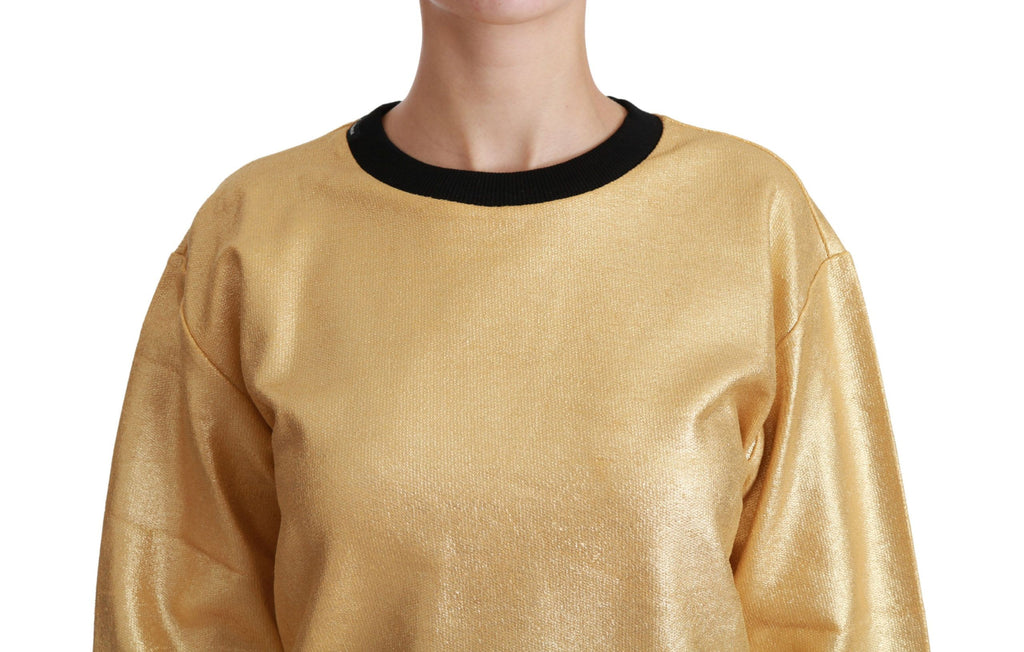 Dolce & Gabbana Gold Sweatshirt for Women additional view