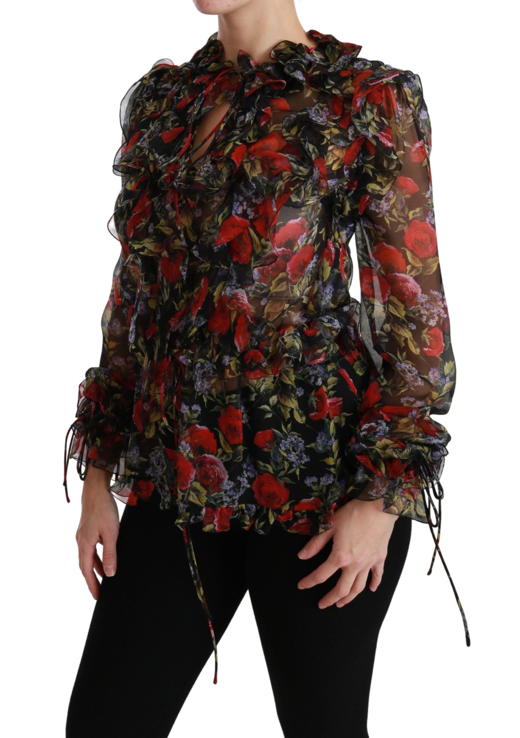 Dolce & Gabbana Black Blouse for Women detail view
