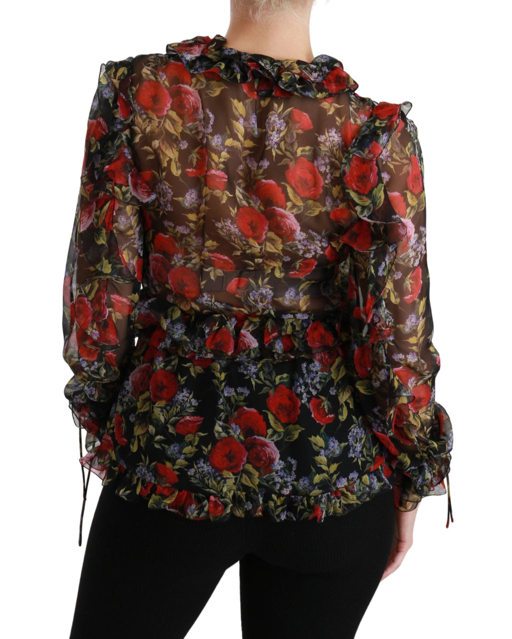 Dolce & Gabbana Black Blouse for Women side view