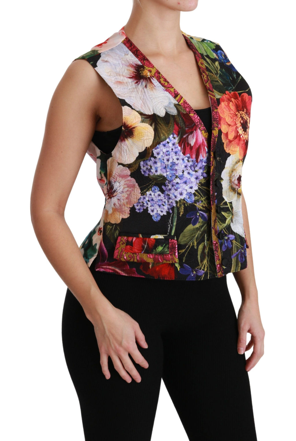 Dolce & Gabbana Multicolor Waistcoats for Women alternate view