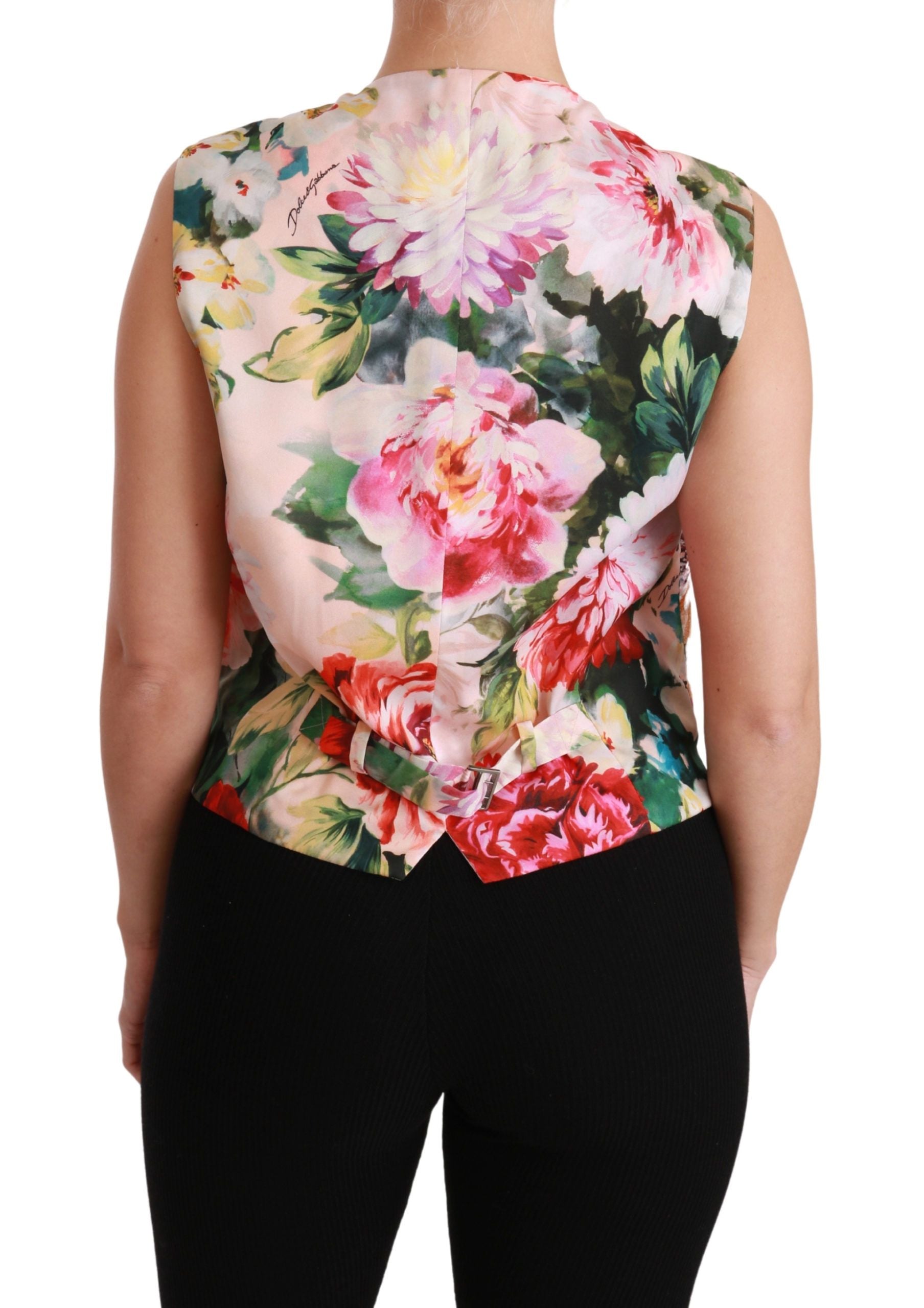 Dolce & Gabbana Multicolor Waistcoats for Women side view