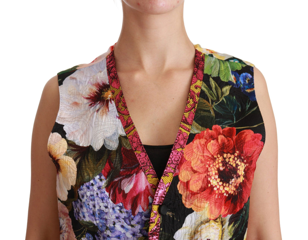 Dolce & Gabbana Multicolor Waistcoats for Women additional view