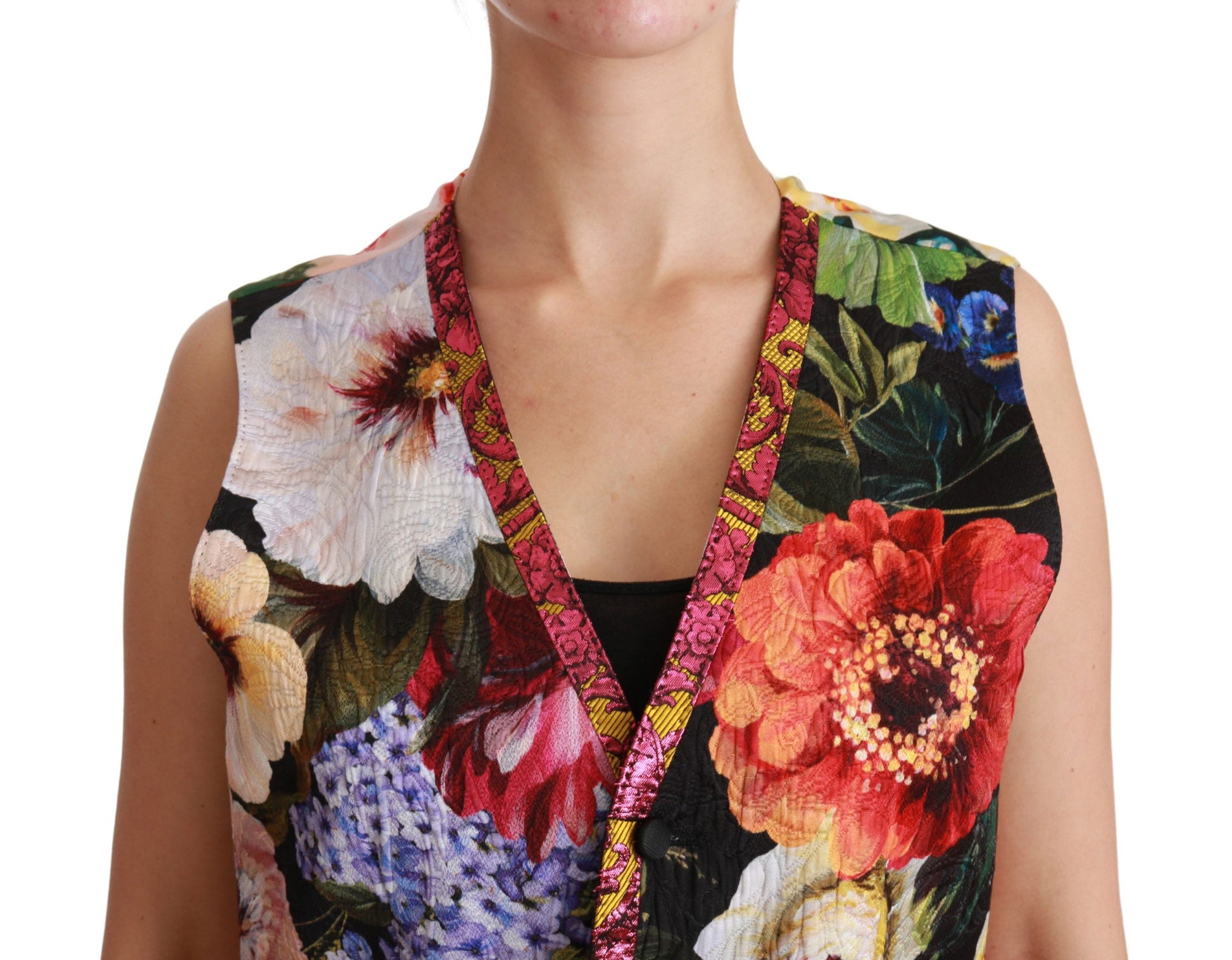Dolce & Gabbana Multicolor Waistcoats for Women additional view