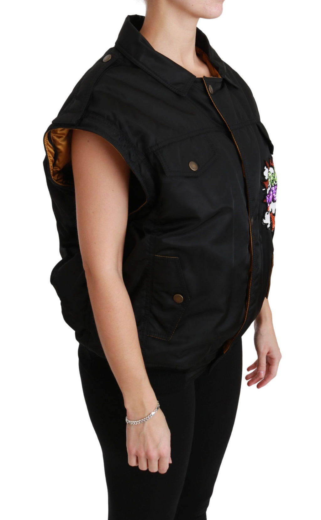 Dolce & Gabbana Black Bomber for Women additional view