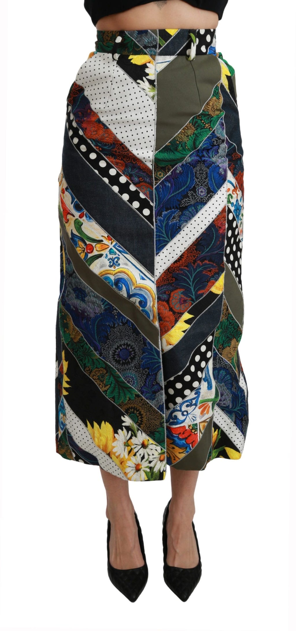 Dolce & Gabbana Multicolor Long Skirt for Women
