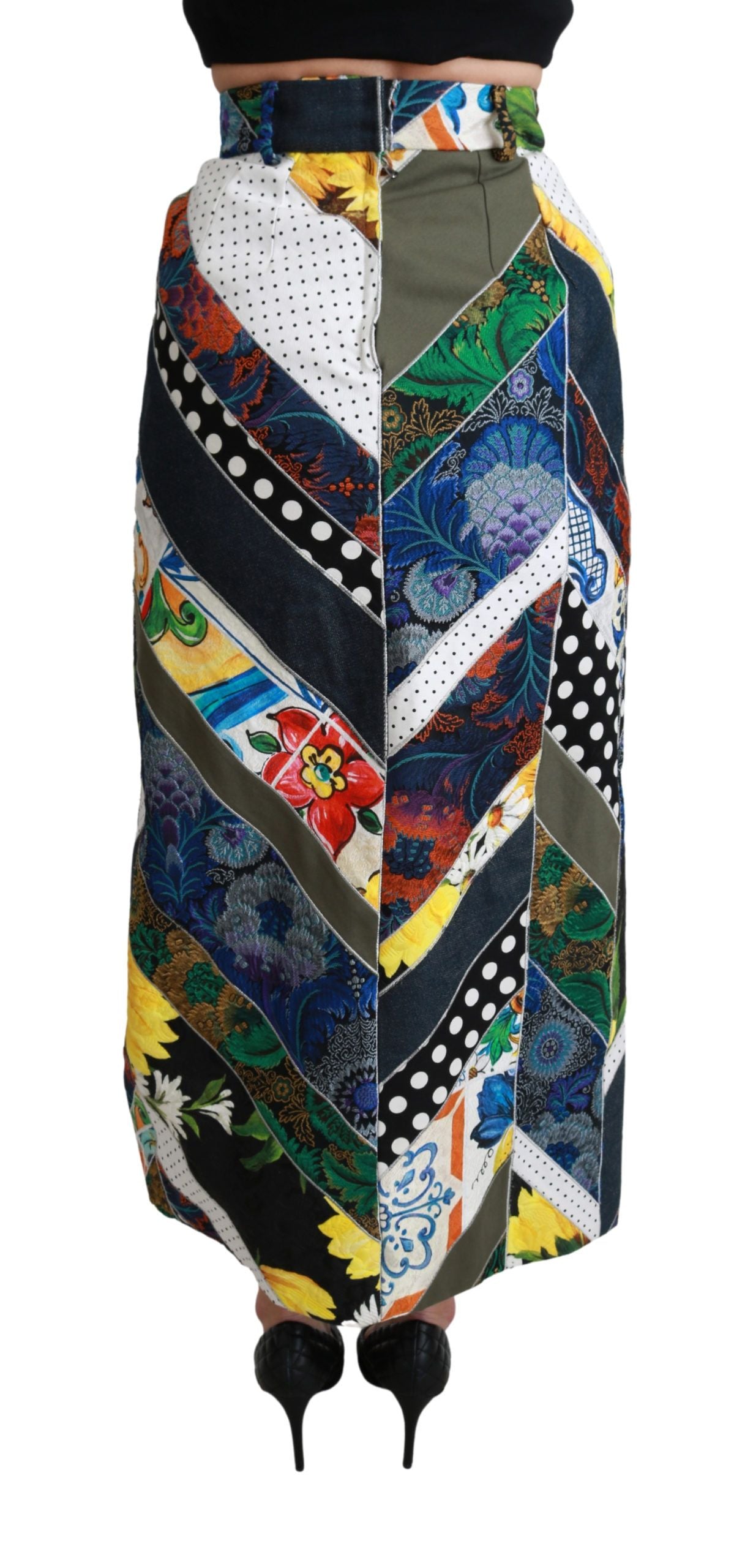 Dolce & Gabbana Multicolor Long Skirt for Women additional view