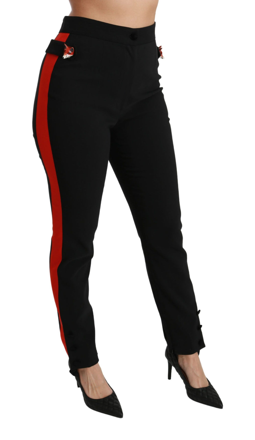 Dolce & Gabbana Black Casual Pants for Women detail view