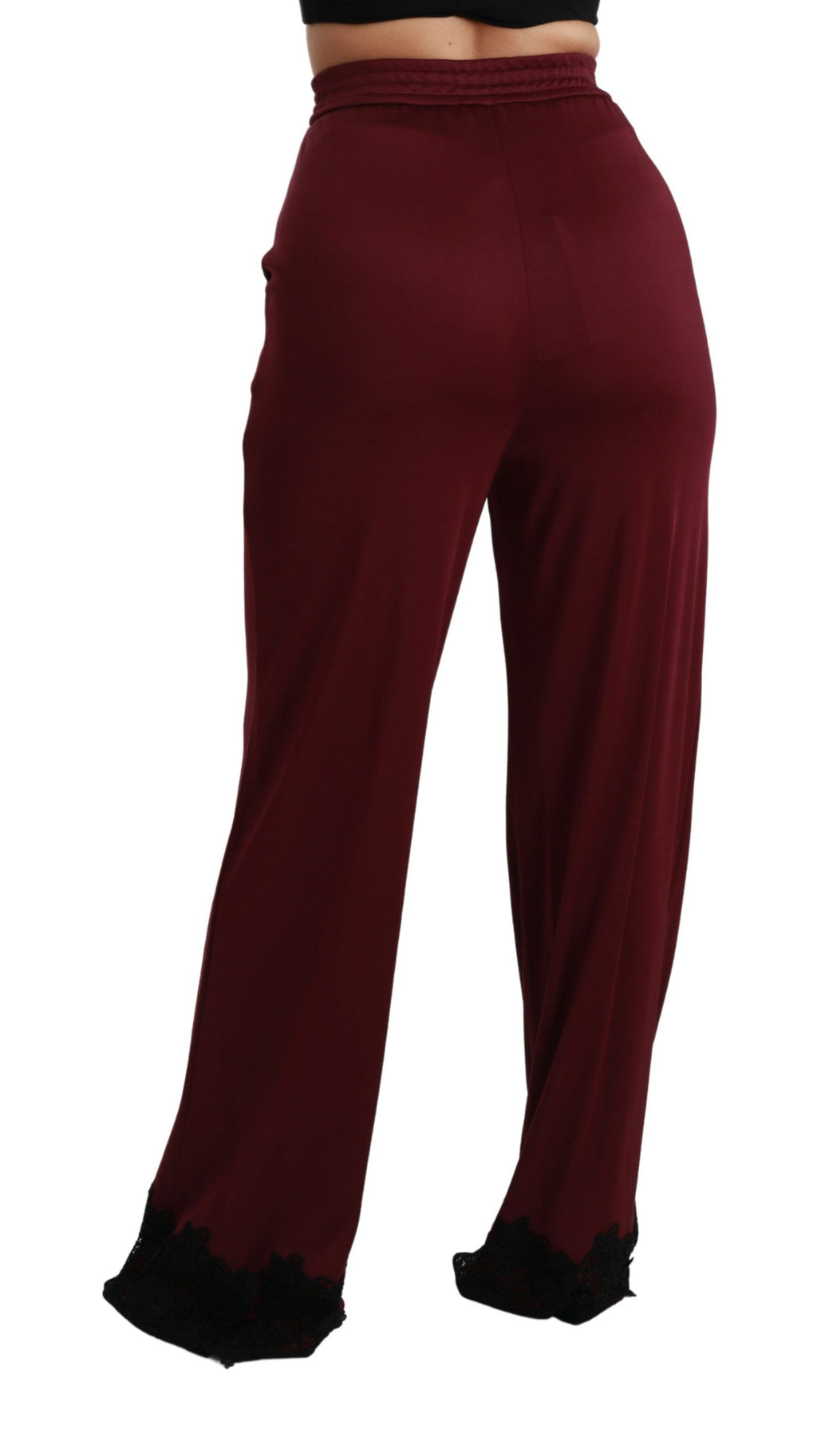 Dolce & Gabbana Red Flared Pants for Women additional view
