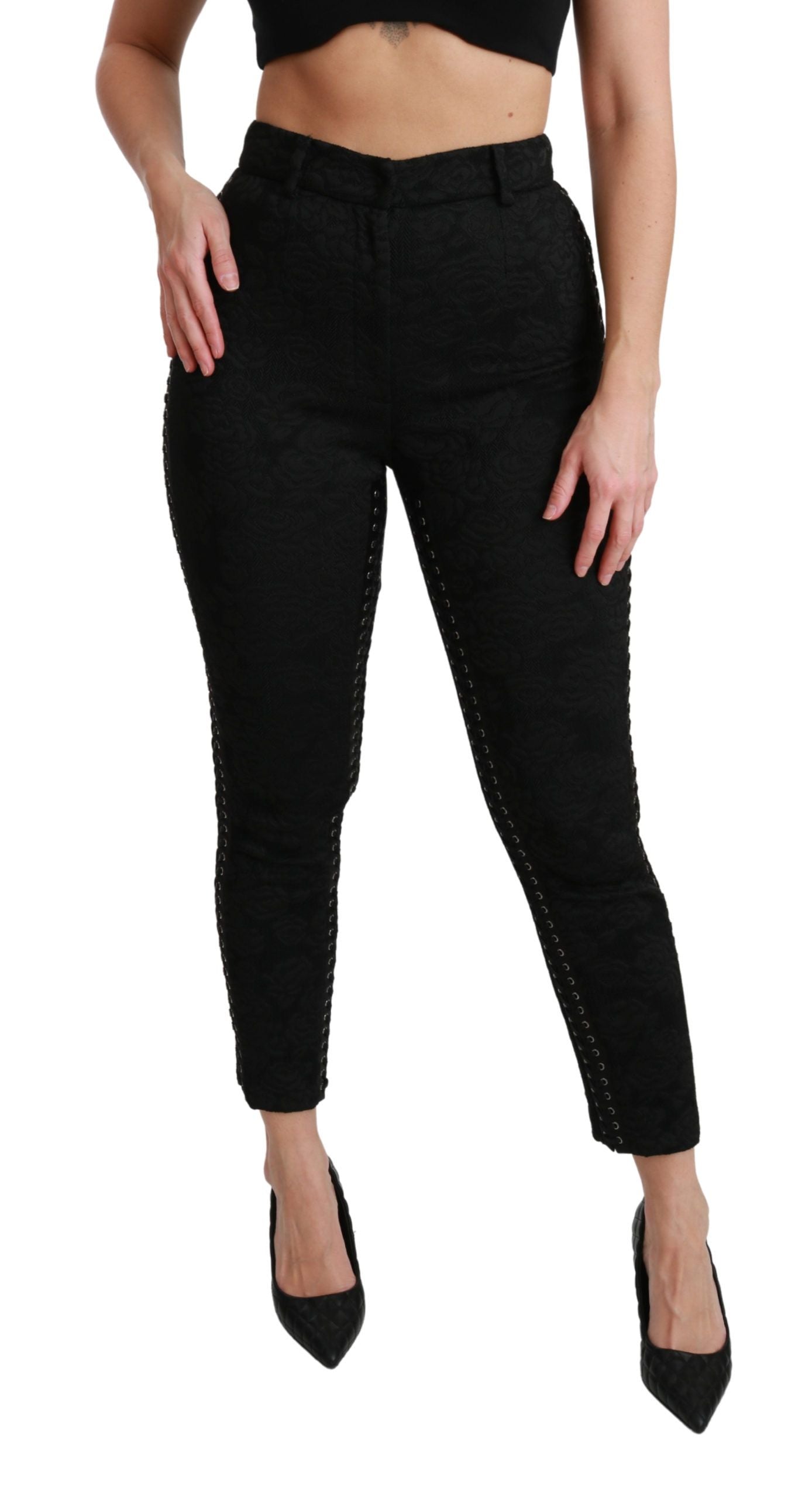 Dolce & Gabbana Black Casual Pants for Women alternate view