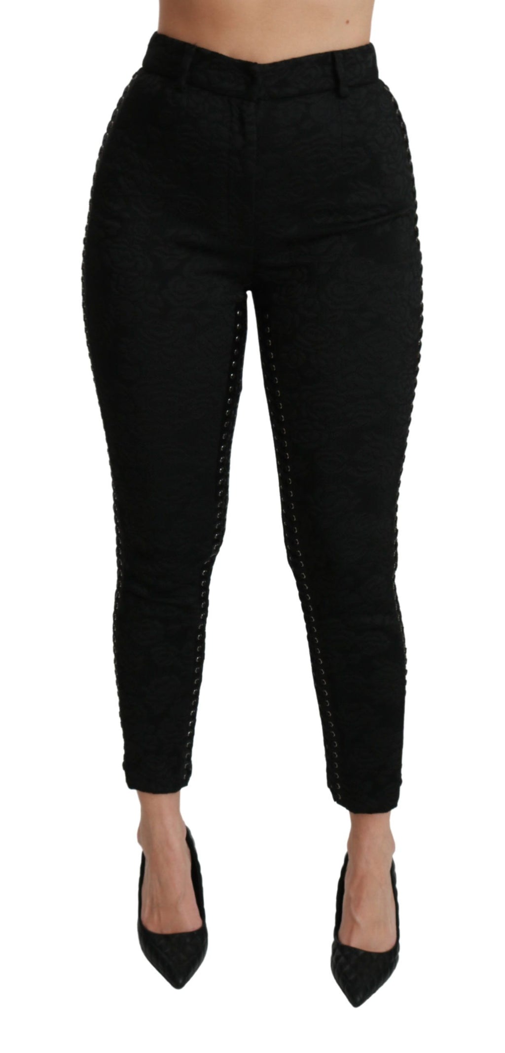 Dolce & Gabbana Black Casual Pants for Women