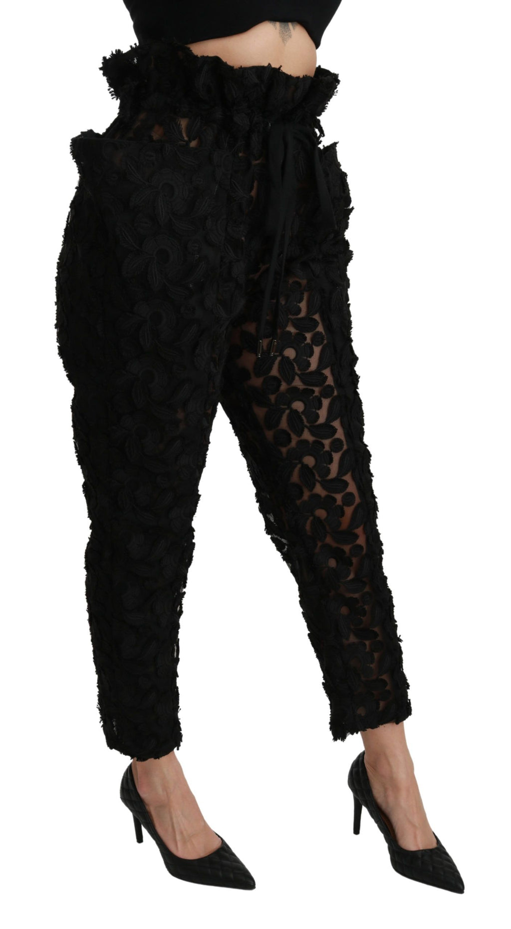 Dolce & Gabbana Black Casual Pants for Women additional view