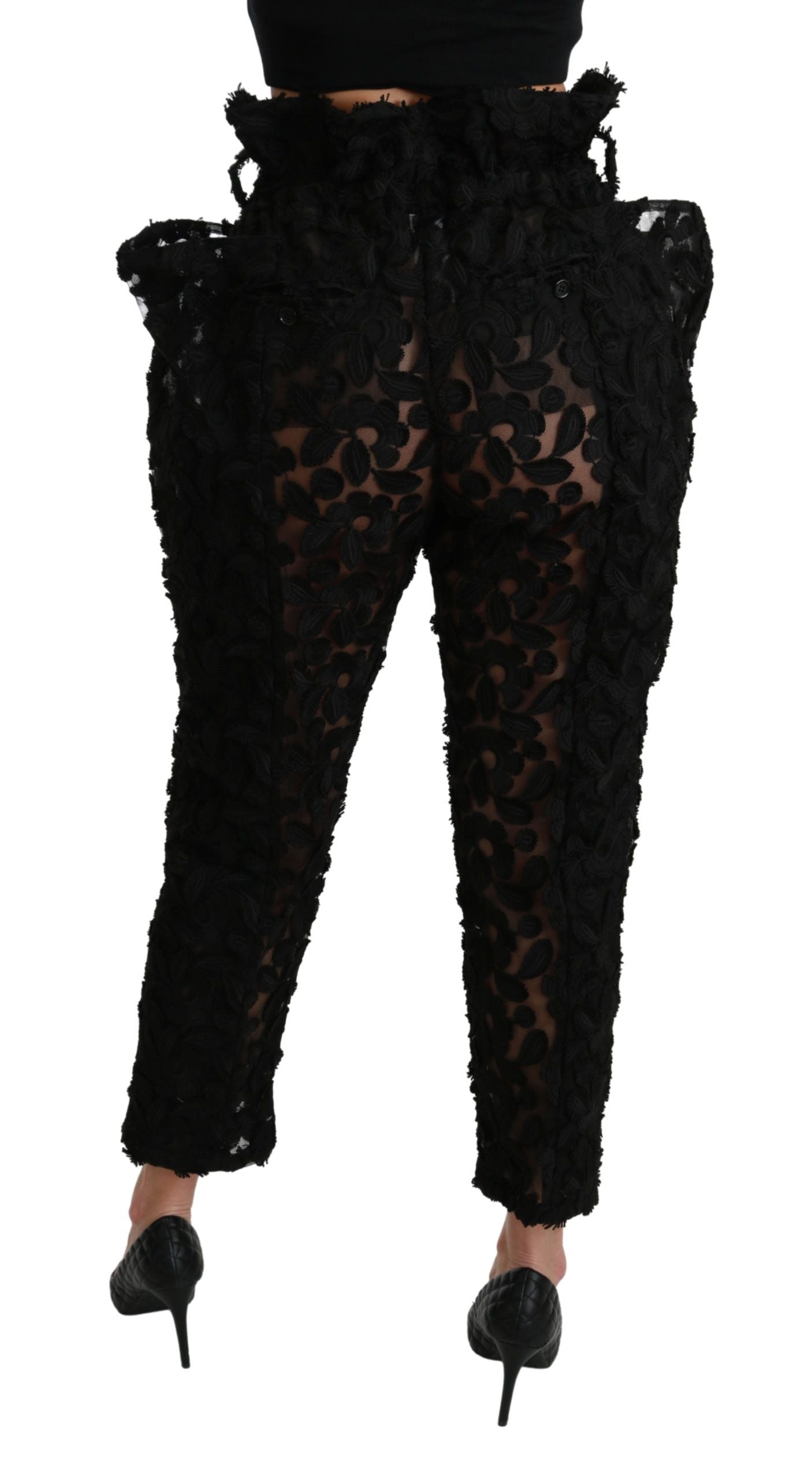Dolce & Gabbana Black Casual Pants for Women alternate view