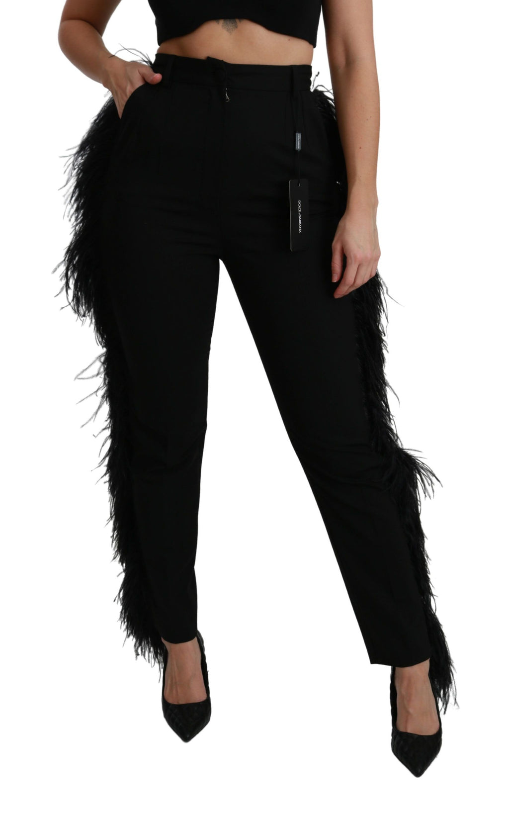 Dolce & Gabbana Black Casual Pants for Women alternate view
