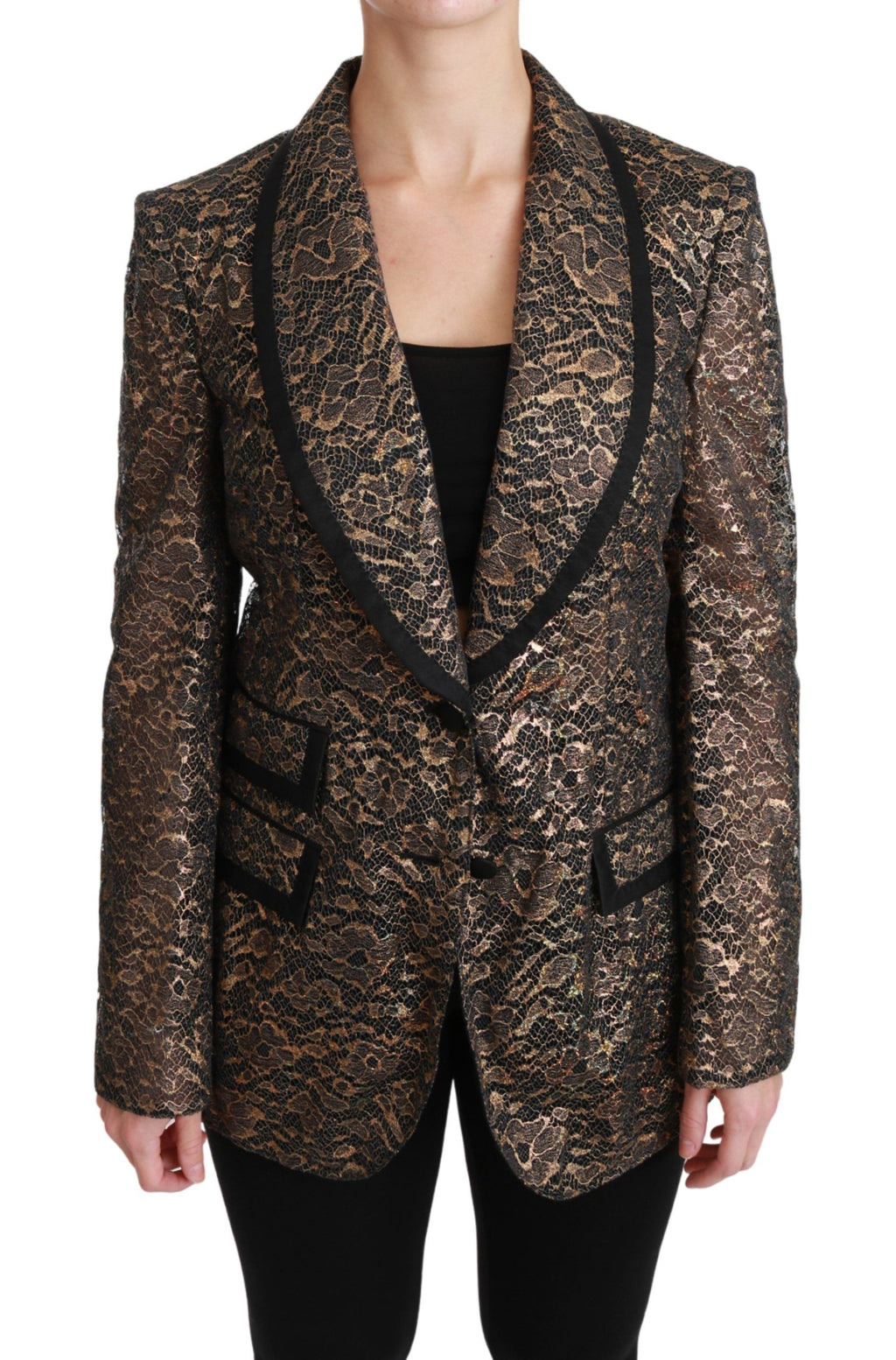 Dolce & Gabbana Gold Blazer for Women