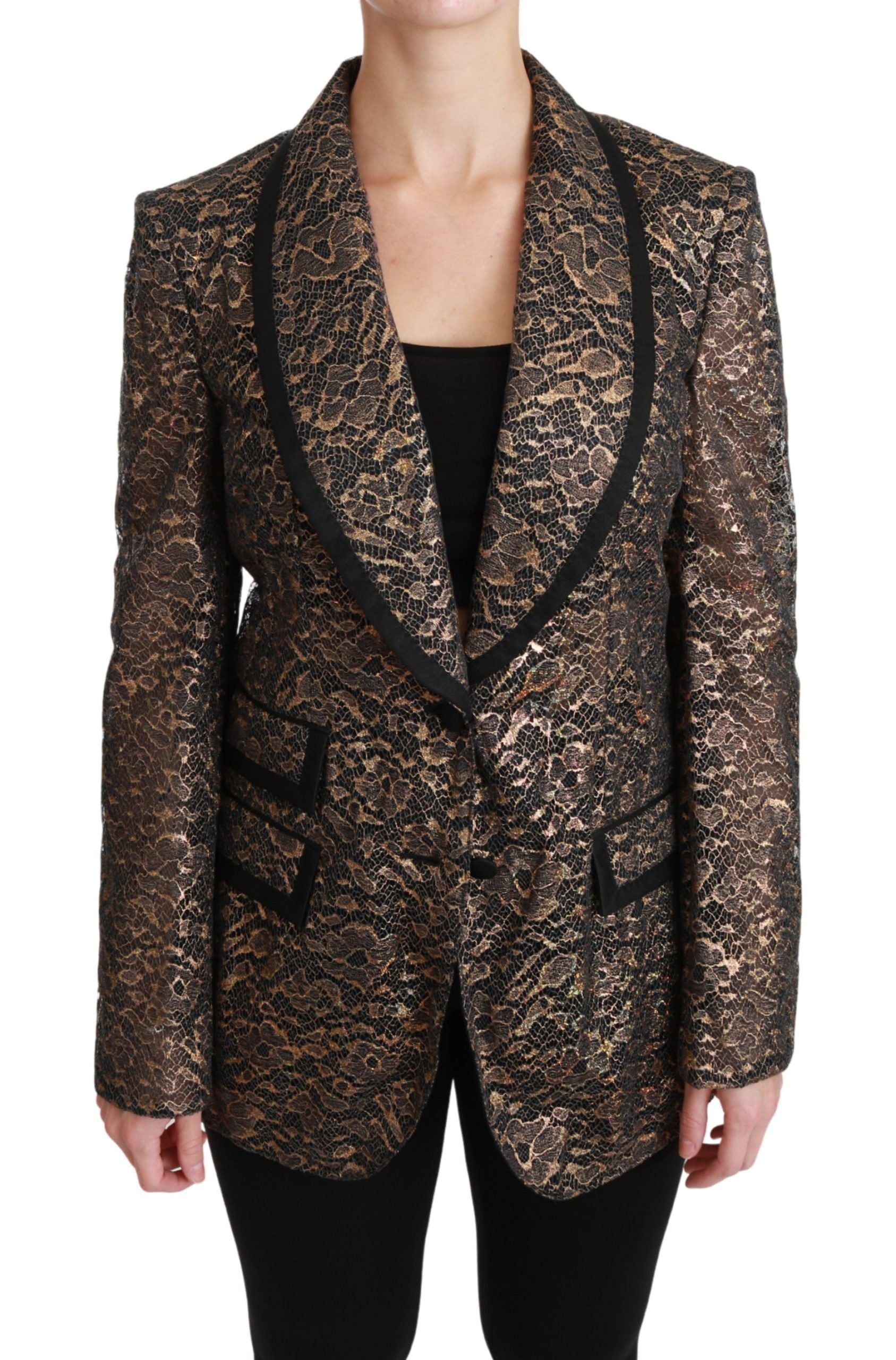 Dolce & Gabbana Gold Blazer for Women