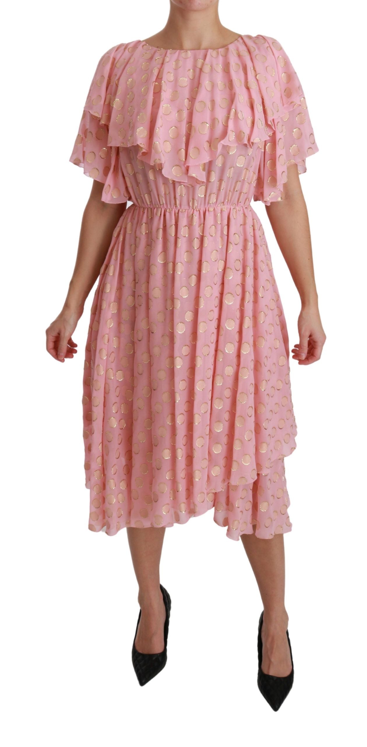 Dolce & Gabbana Pink Midi Dress for Women