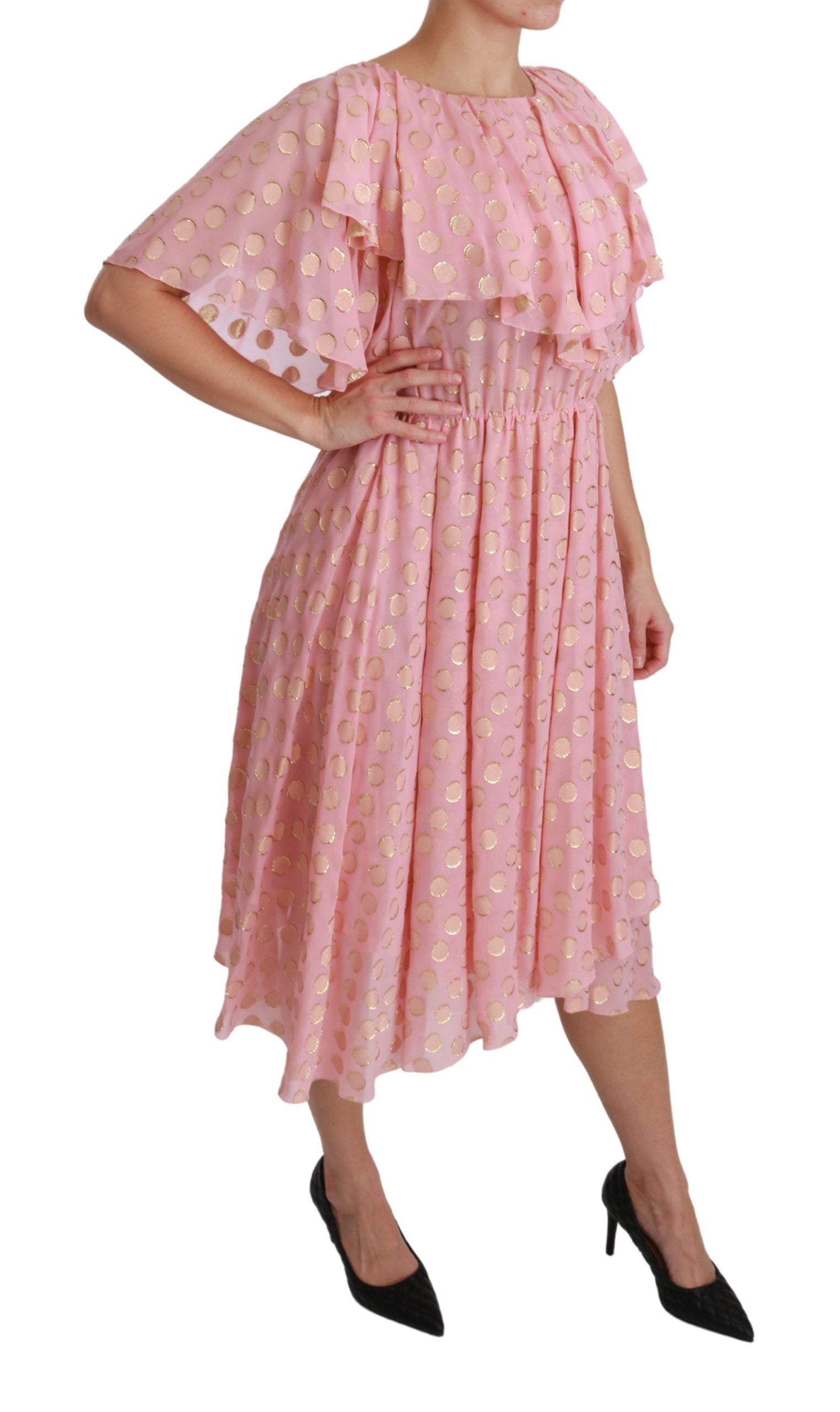 Dolce & Gabbana Pink Midi Dress for Women alternate view
